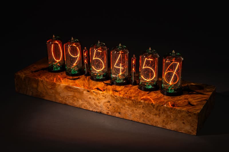 Unique Clock With Zin 70 Tubes And Wi-Fi Connectivity